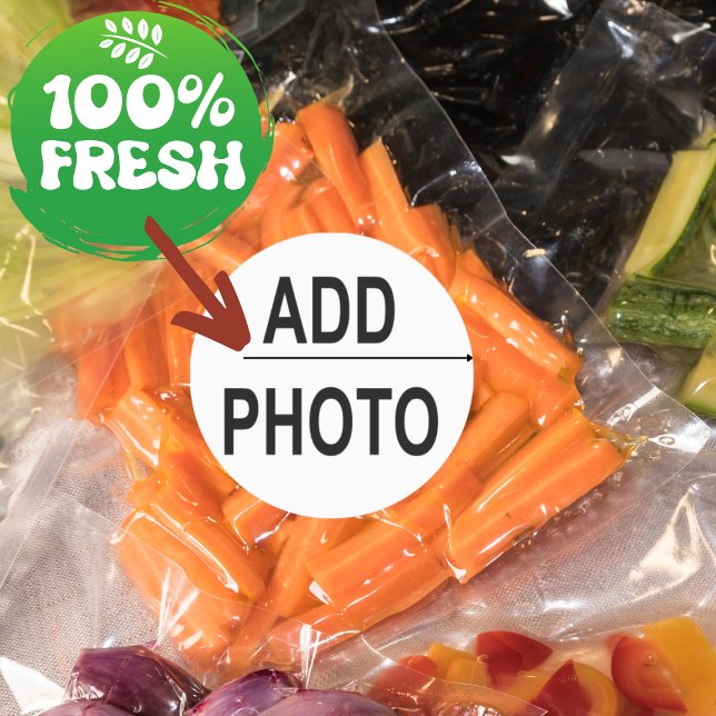 Medium Circle Waterproof Label, Add Text, Add Pic (Creator Uploaded)