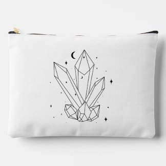 Medium Crystal zip bag