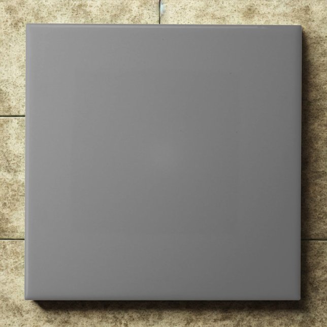 Medium Grey #808080 Classic Modern Neural Tile (Creator Uploaded)