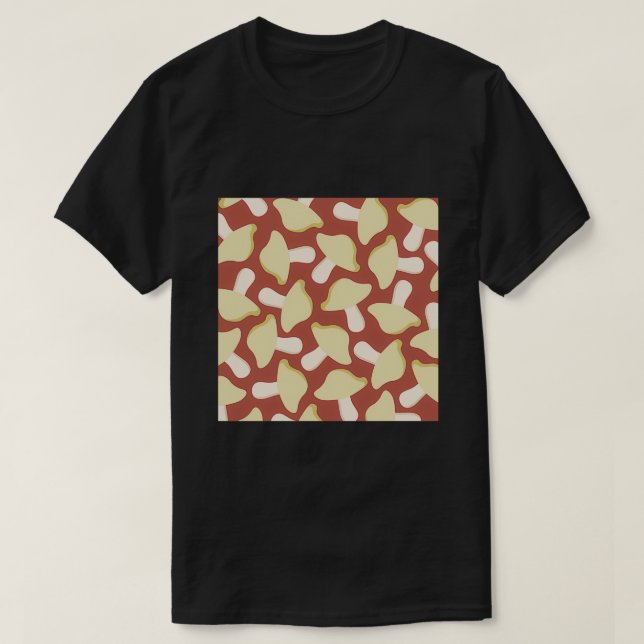 Medium mushroom pattern 1 T-Shirt (Design Front)