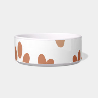 Medium Paw Print Pet Bowl