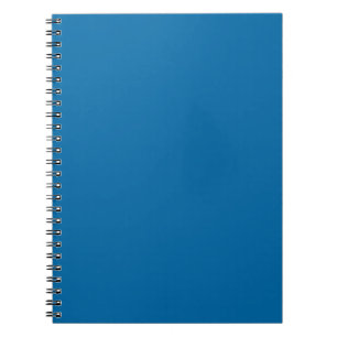 Medium Persian Blue Classy Colour Matching Notebook