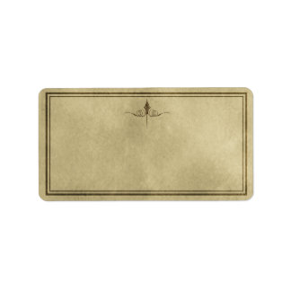 Medium Simple Elegance Apothecary Label