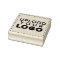 Medium Square Business Logo Custom Rubber Stamp