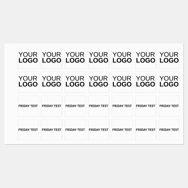 Medium Square Iron On Label (Sheet)