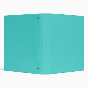 Medium Turquoise Solid Colour Binder