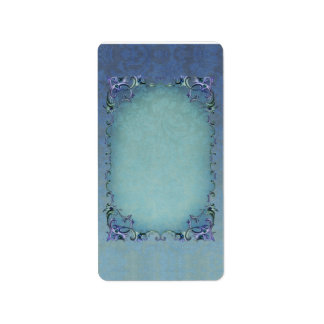 Medium Winter Brocade Apothecary Label