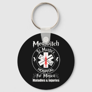 Mediwitch Magical Staff St Mungo's Hospital Ts Keychain