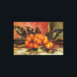 Medlar Branch by Pierre Renoir Canvas Print<br><div class="desc">Pierre-Auguste Renoir's famous painting,  Medlar Branch.</div>