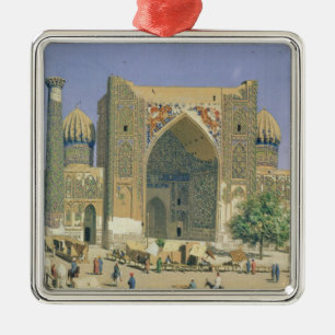 Medrasah Shir-Dhor at Registan place Metal Ornament