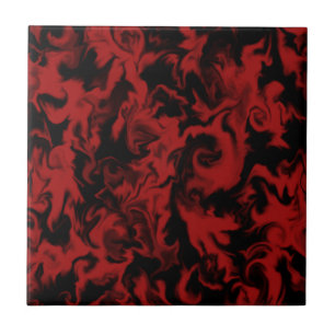Meduim Red & Black mixed colour tile