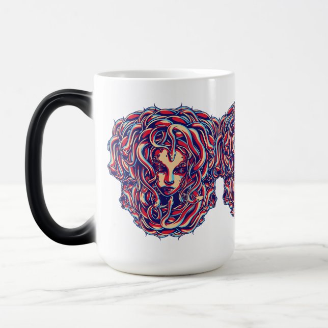 Medusa #02 magic mug (Left)