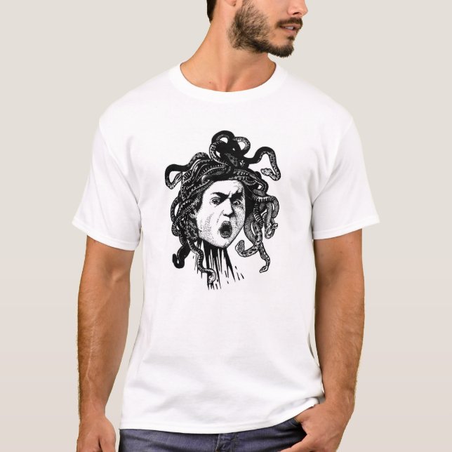 Medusa by Caravaggio T-Shirt (Front)
