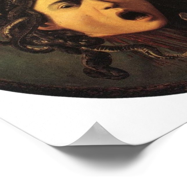 Medusa - Caravaggio Poster (Corner)