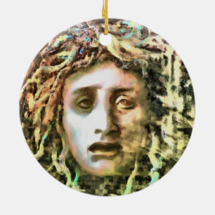 Medusa Ceramic Ornament