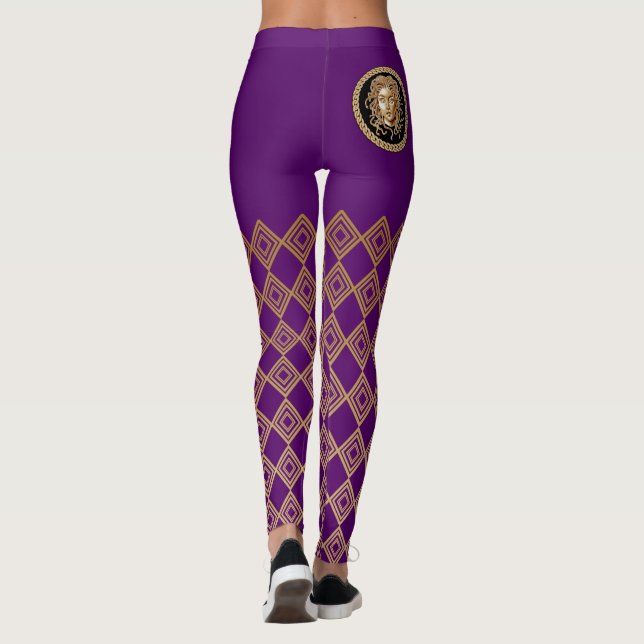 Medusa Eyes Leggings (Back)