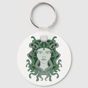 Medusa Gorgo Snake Gorgon Monster Greek Mythology Keychain
