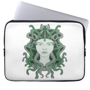 Medusa Gorgo Snake Gorgon Monster Greek Mythology Laptop Sleeve
