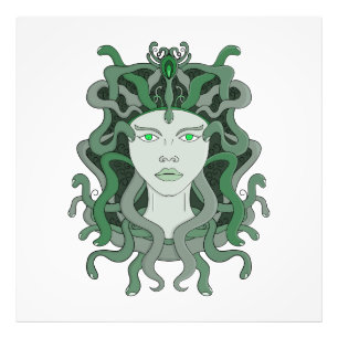Medusa Gorgo Snake Gorgon Monster Greek Mythology Photo Print