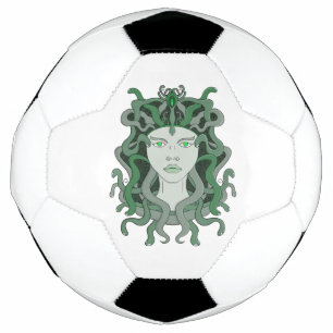 Medusa Gorgo Snake Gorgon Monster Greek Mythology Soccer Ball