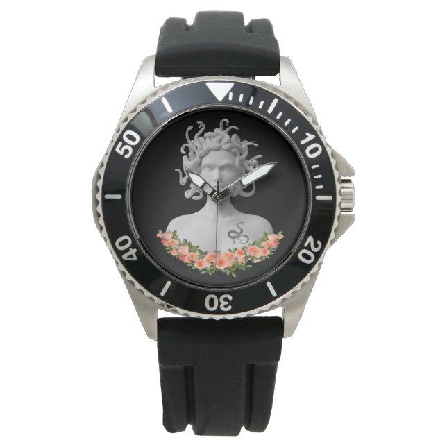 Medusa Gorgon Greek Mythology Watch (Front)