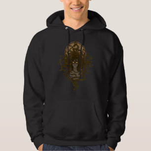 Medusa Gorgon Snake Head Greek Mythology Ancient M Hoodie