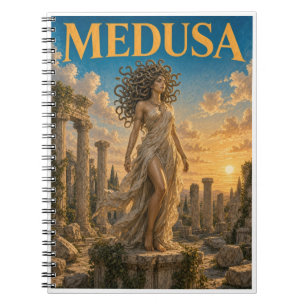 Medusa, Gothic Fantasy Monster Notebook