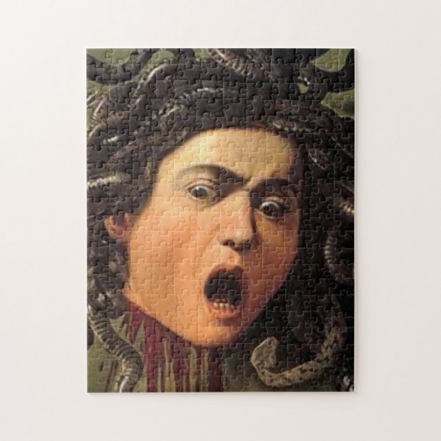 Medusa Head By Caravaggio Jigsaw Puzzle (Vertical)