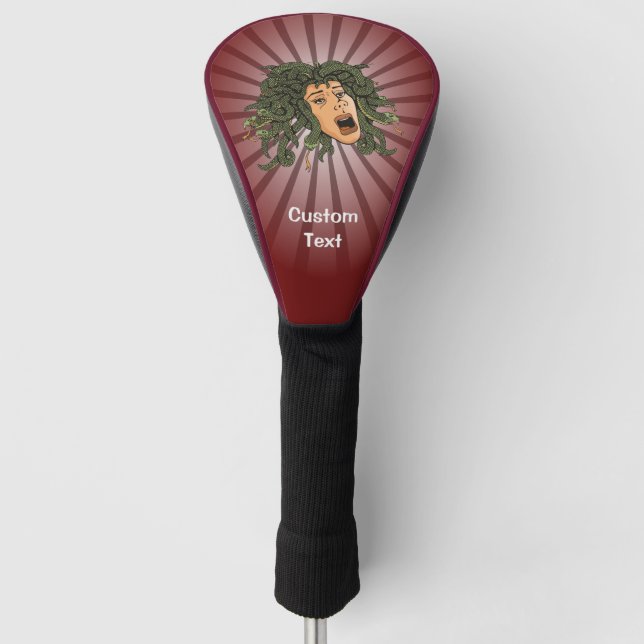 Medusa Head Golf Head Cover (Front)