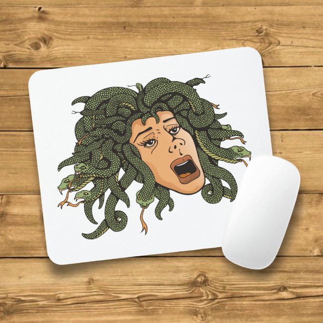 Medusa Head Mouse Pad (Creator Uploaded)