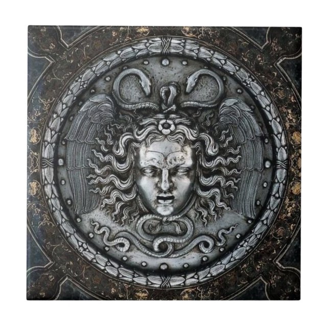 Medusa Head Tile (Front)