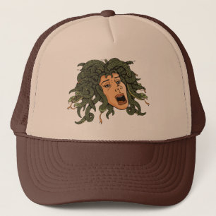 Medusa Head Trucker Hat