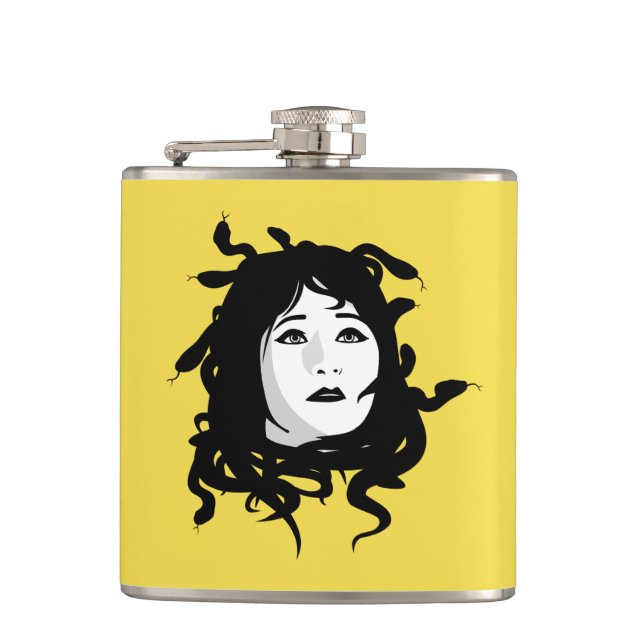 Medusa Hip Flask (Front)