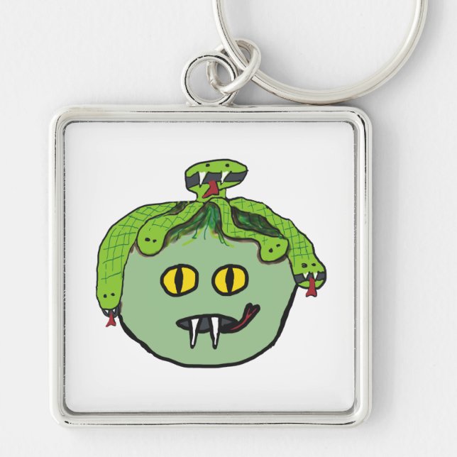 Medusa Keychain (Front)