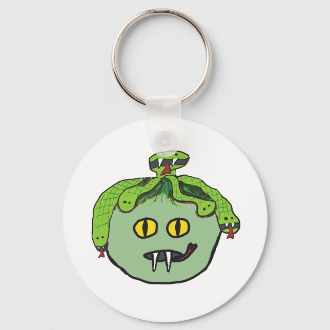 Medusa Keychain (Front)