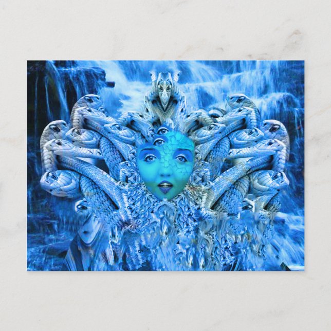 Medusa Metamorphosis Postcard (Front)