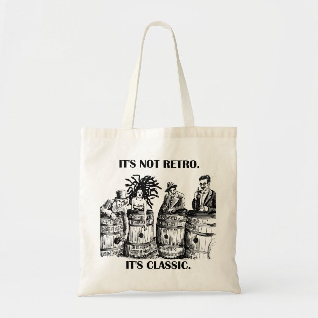 Medusa not retro 2 tote bag (Front)