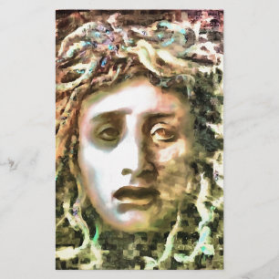 Medusa Portrait of a Gorgon Stationery