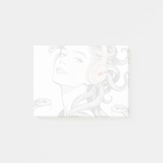Medusa post it Notes- pose for the camera. Post-it Notes