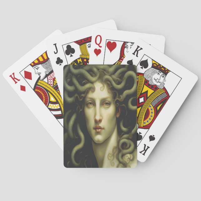 Medusa Renaissance Style Playing Cards (Back)