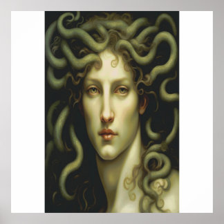 Medusa Renaissance Style Poster