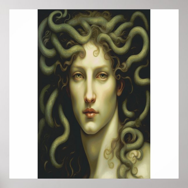 Medusa Renaissance Style Poster (Front)