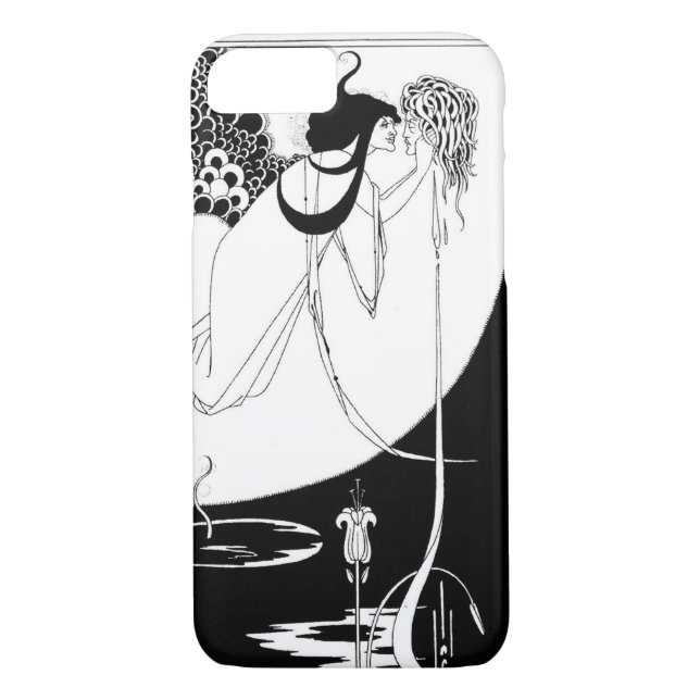 Medusa, Salome by Aubrey Beardsley Art Nouveau  Case-Mate iPhone Case (Back)