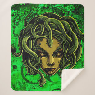 Medusa Sherpa Blanket
