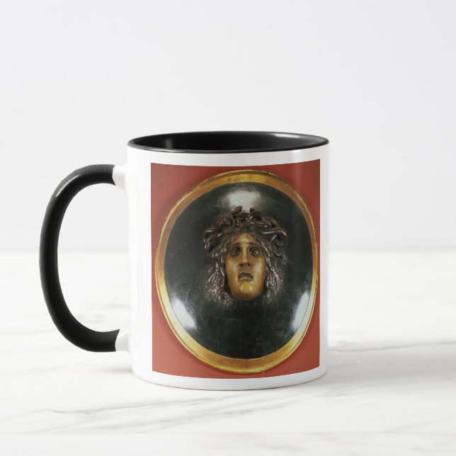 Medusa shield mug (Left)