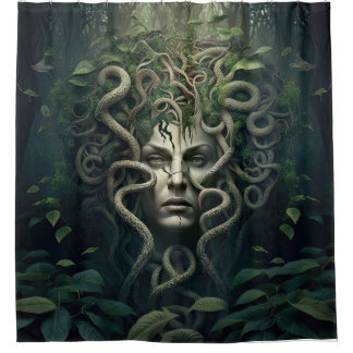 Medusa Shower Curtain