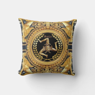Medusa sicilienne avec Coussin de sphinges