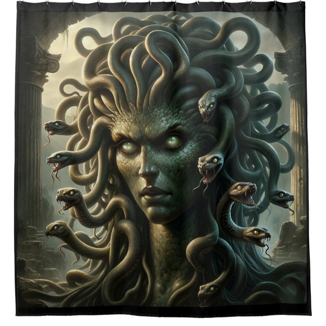 Medusa Stare of Death Head of Snakes (Front)