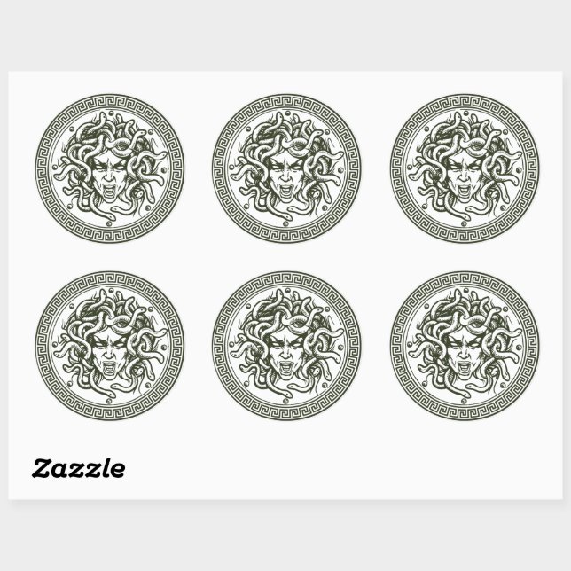 Medusa Sticker | Zazzle
