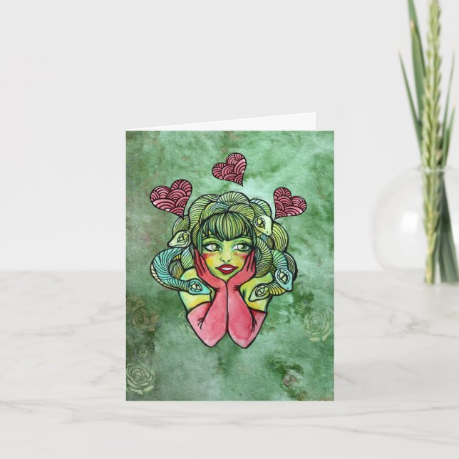 Medusa                                             thank you card (Front)